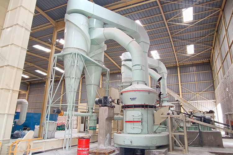 時產(chǎn)15-20噸石膏磨粉生產(chǎn)線