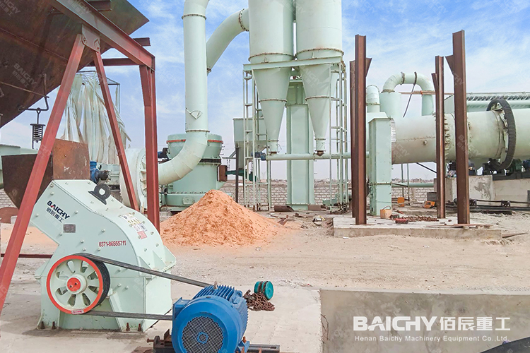 時(shí)產(chǎn)8-10噸石膏磨粉生產(chǎn)線