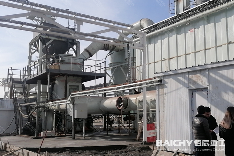 時(shí)產(chǎn)5-8噸礦渣磨粉生產(chǎn)線