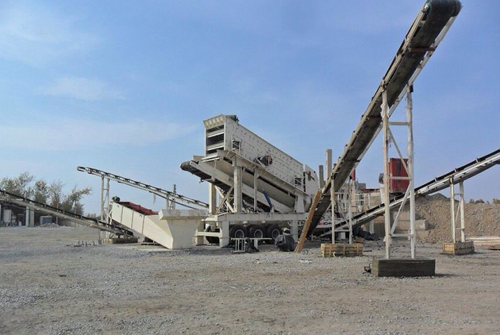 制砂機(jī)移動破碎站