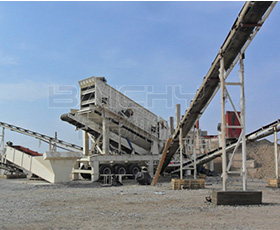 制砂機(jī)移動(dòng)破碎站 制砂機(jī)移動(dòng)破碎站